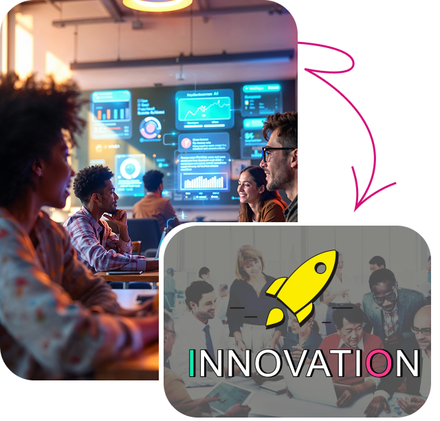 Two Girls working together